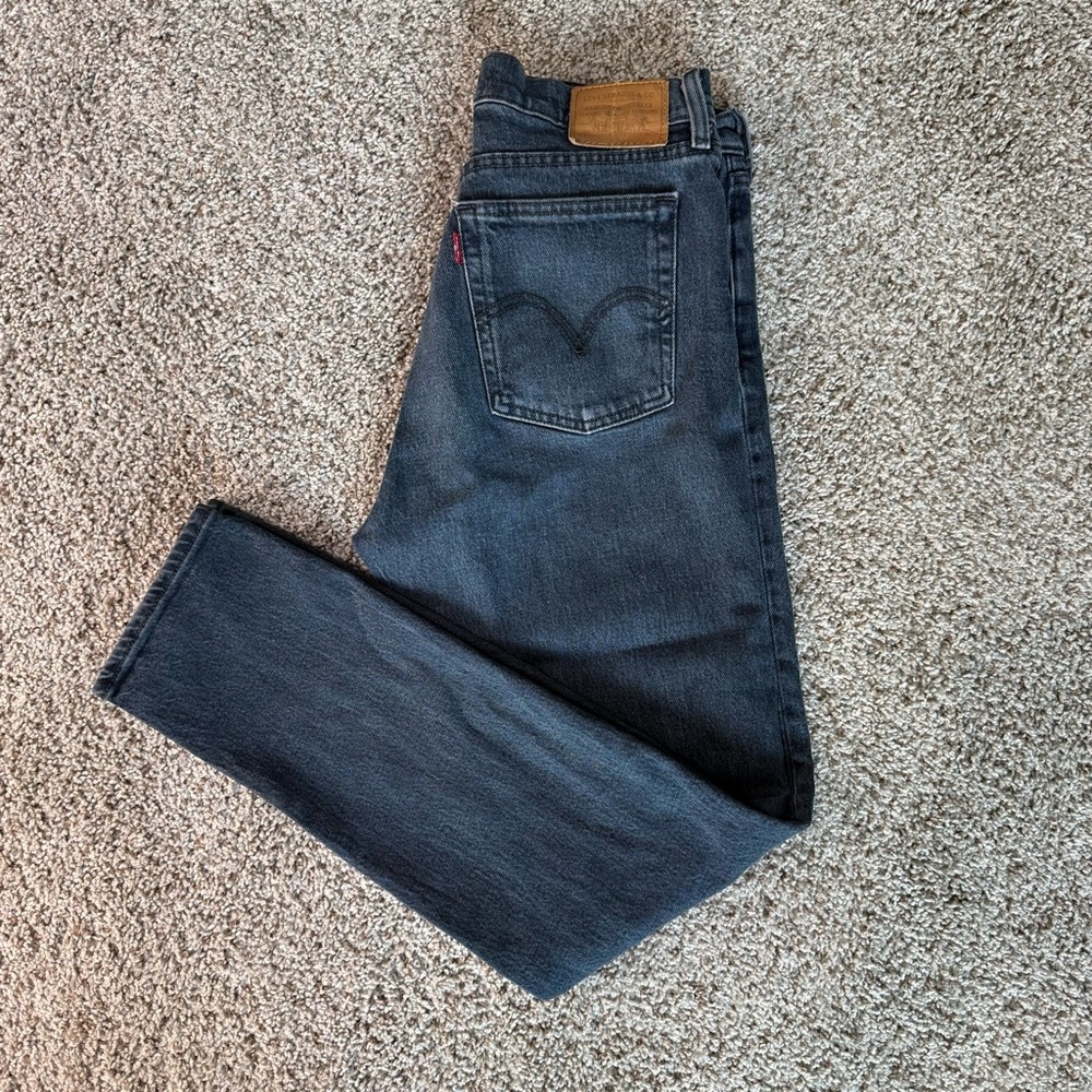 Levi's Women's Dark Blue Ankle Jeans